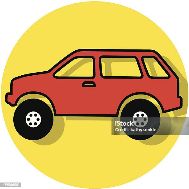 Ilustración de Suv Icono y más Vectores Libres de Derechos de Camión de peso pesado - Camión de peso pesado, Clip Art, Coche