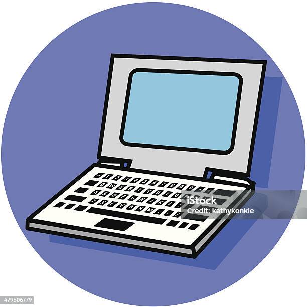 Ícone De Computador Portátil - Arte vetorial de stock e mais imagens de Acessibilidade - Acessibilidade, Clip Art, Computador