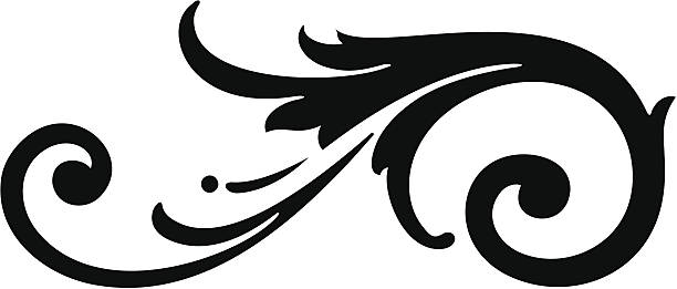 vektor scroll-design - schriftrolle stock-grafiken, -clipart, -cartoons und -symbole