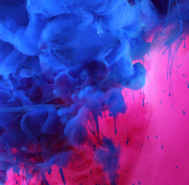 istock Acrylic colors in water. Abstract background. 479515246