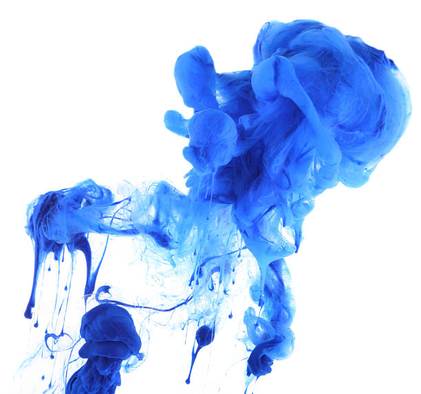 istock Acrylic colors in water. Abstract background. 479515252