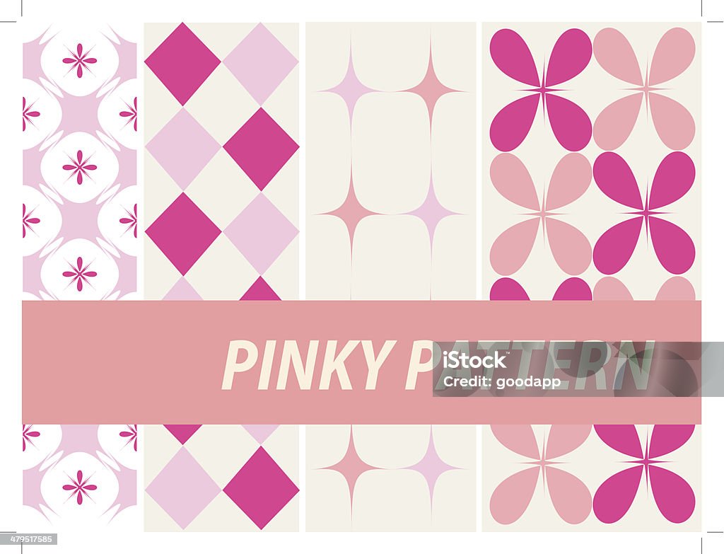 Pinky Pattern Pinky Patterns Stock Illustration - Download Image Now - Abstract ...