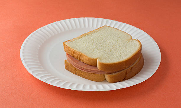 istock White bread sandwich on paper plate 479518554