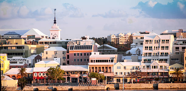 istock View of Hamilton, Bermuda, at sunset. 479519376