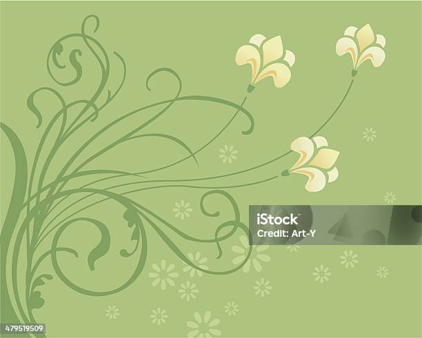 Ilustración de Espirales De Resorte y más Vectores Libres de Derechos de Flor de lirio - Flor de lirio, Primavera - Estación, Decoración - Objeto