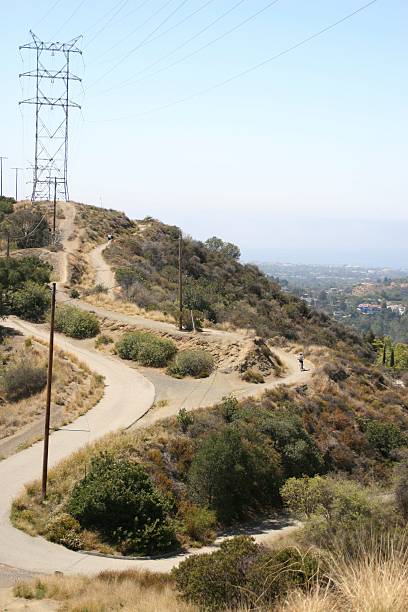 istock Looking towards the Pacific Ocean from Kenter Canyon 479520226