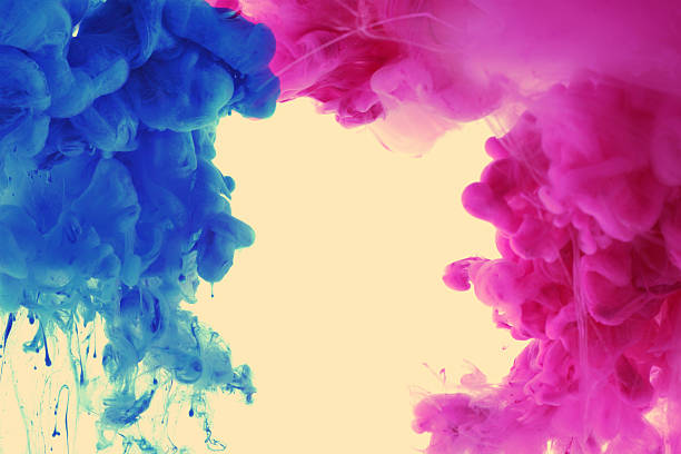 istock Acrylic colors in water. Abstract background. 479520608