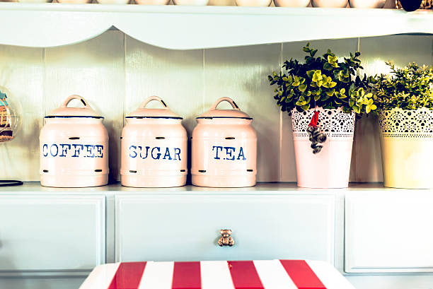istock Vintage style. Jar and Pot in the kitchen. 479521260