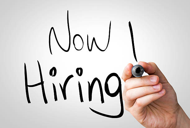 istock Now Hiring written on the Wipe board 479523850