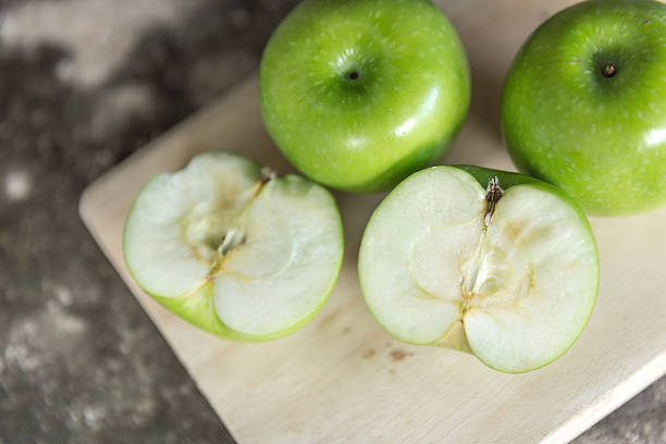 istock Green apple ripe, Green apples composition-still life 479525516