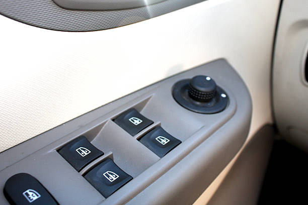 istock window switches in the car 479526514