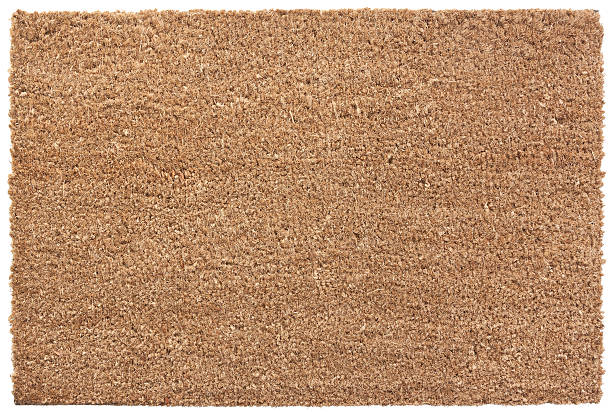 Brown Doormat Stock Illustration - Download Image Now - Doormat, Cute, Door  - iStock