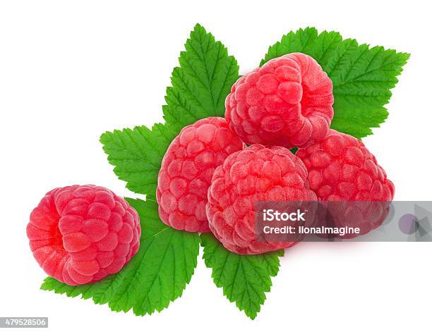 Heap Of Fresh Raspberries Stock Photo - Download Image Now - 2015, Antioxidant, Berry Fruit