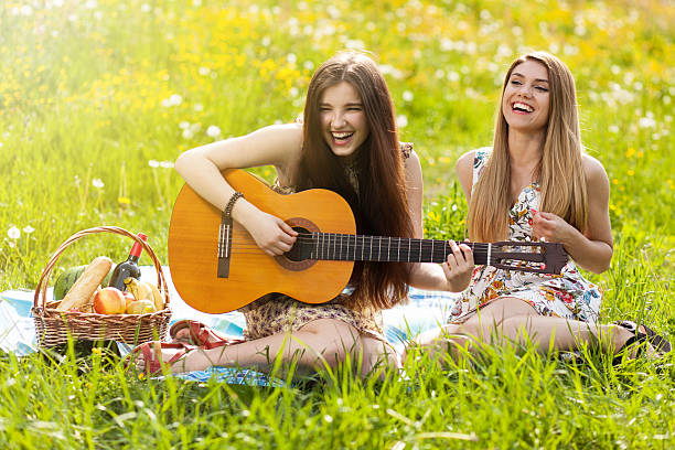 istock Two beautiful young women on a picnic 479531114