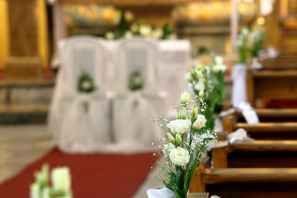 istock Church decoration before wedding ceremony 479532918