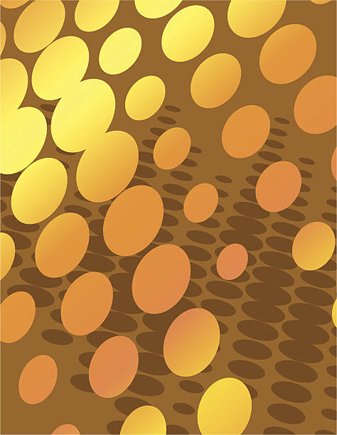 ilustraciones, imágenes clip art, dibujos animados e iconos de stock de triturar de naranja - spotted improvement circle halftone pattern