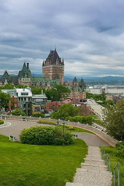 istock Quebec City Park near the Frontenac Castle 479533814