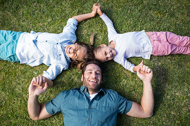 istock Happy father with his children 479537560