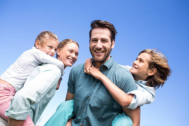 istock Happy parents with their children 479537566