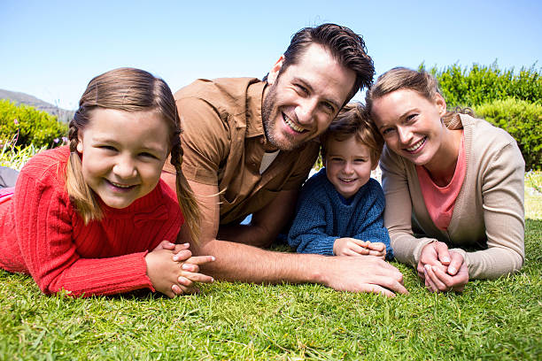 istock Happy parents with their children 479538838
