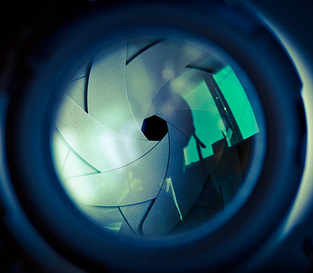istock The diaphragm of a camera lens. 479547167