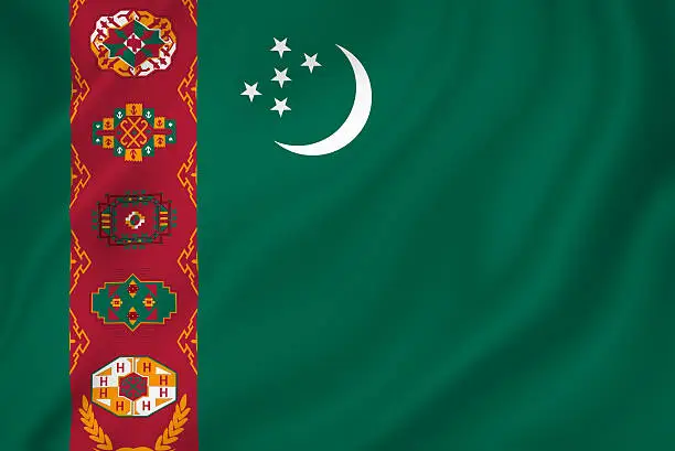 Photo of Turkmenistan flag