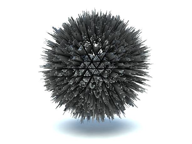 istock abstract digital metal sphere isolated on white background 479551255