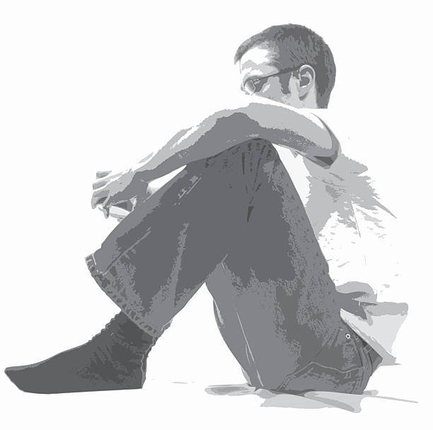 1,300+ Man Sitting Studio Stock Illustrations, Royalty-Free Vector