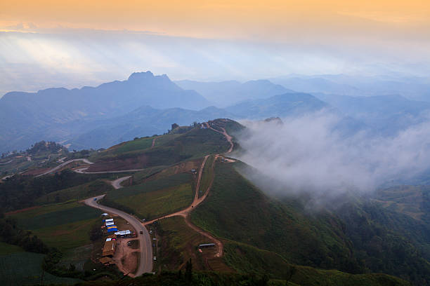 istock Beautiful mountain scenery sunrise in Phu Phang Mah,Thailand 479556579