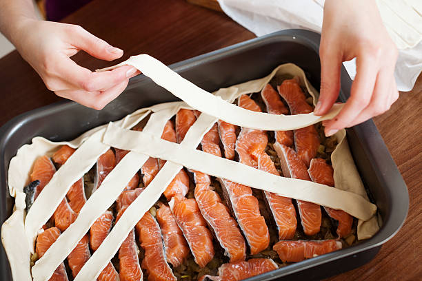 istock Close up of cooking fish pie 479561457