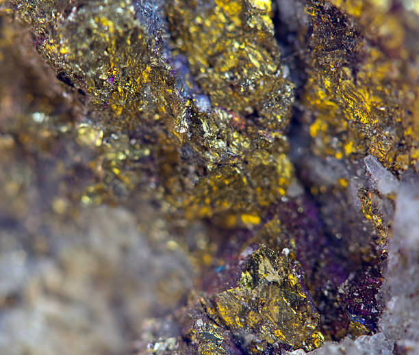 istock Nugget, gold, bronze, copper.  Macro. Extreme closeup 479562337