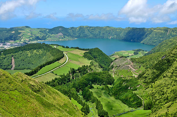 istock Crater lakes of Azores 479565231