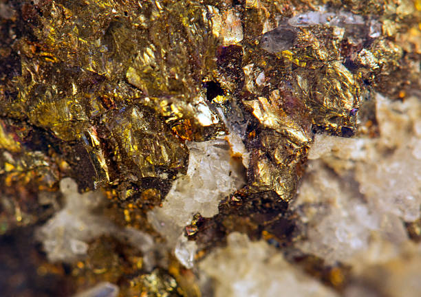 istock Nugget, gold, bronze, copper, iron. Macro. Extreme closeup 479565543