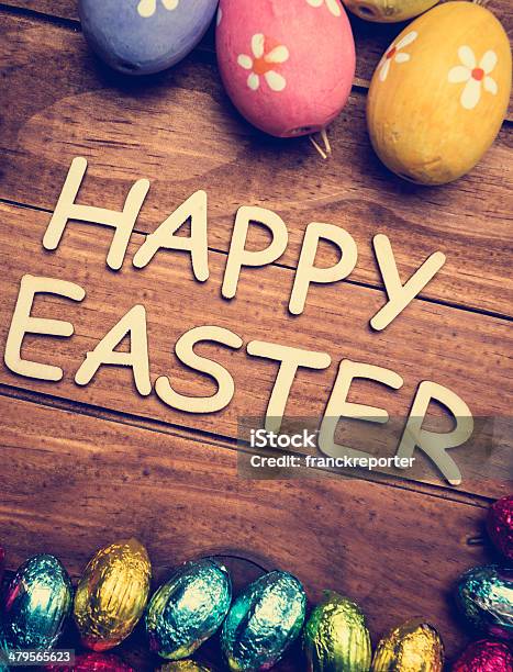 Easter Eggs Background Stock Photo - Download Image Now - Animal Egg, Close-up, Concepts