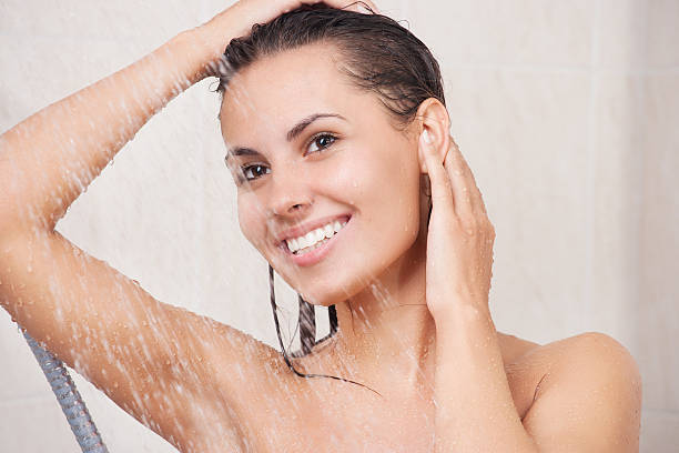 istock Beautiful woman in bathroom 479566015