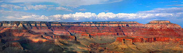 parque nacional do grand canyon (south rim), arizona, eua-paisagem - extreme terrain arizona desert mesa imagens e fotografias de stock