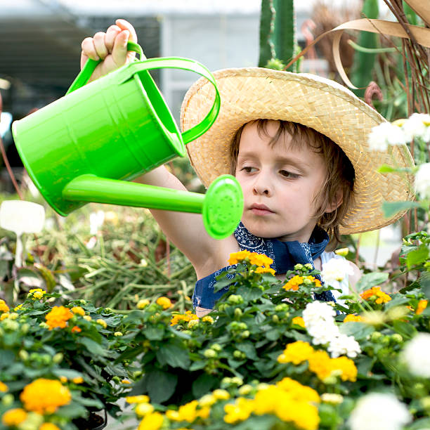 istock Child in a Garden Center Store 479573998