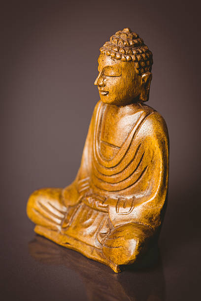 istock Wooden buddha statue 479578398
