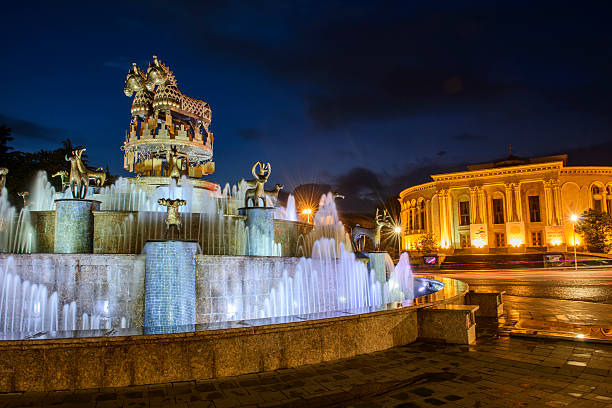 istock Kutaisi Central square, Georgia 479580348