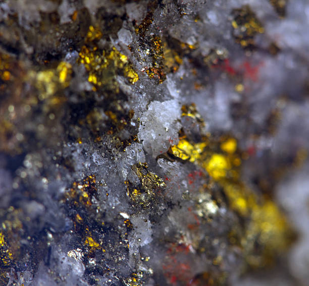 istock Nugget, gold, bronze, copper, iron. Macro. Extreme closeup 479581109