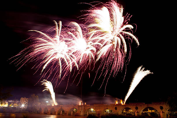istock Bridge of Palmas fireworks 479581908