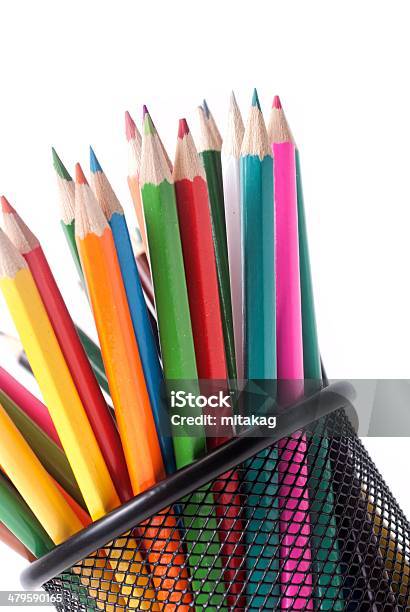 Colourful Pencils Stock Photo - Download Image Now - Art, Art And Craft, Backgrounds