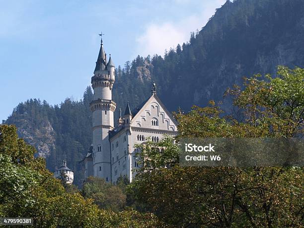 Neuschwanstein Castle Stock Photo - Download Image Now - Baroque Style, Bavaria, Bavarian Alps