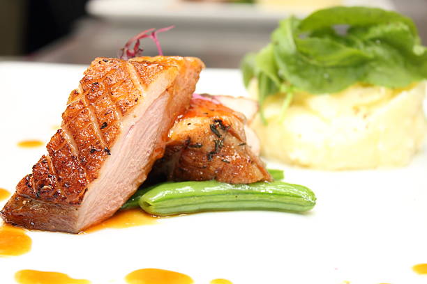 istock Duck breast with orange sauce 479595927