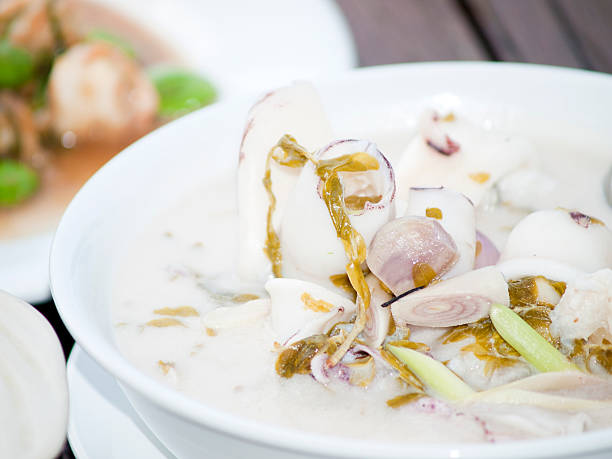 istock Thai Dishes - Spicy Squid Soup 479598499