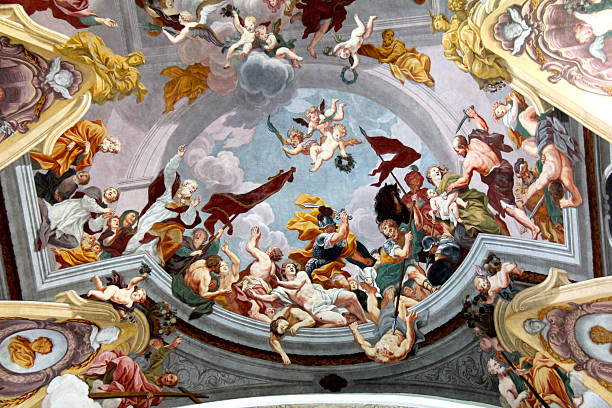 istock Ceiling, St. Nicholas Cathedral, Ljubljana 479598538