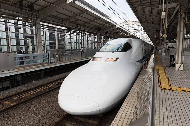 700 series shinkansen trem-bala do japão - bullet train editorial transportation technology - fotografias e filmes do acervo