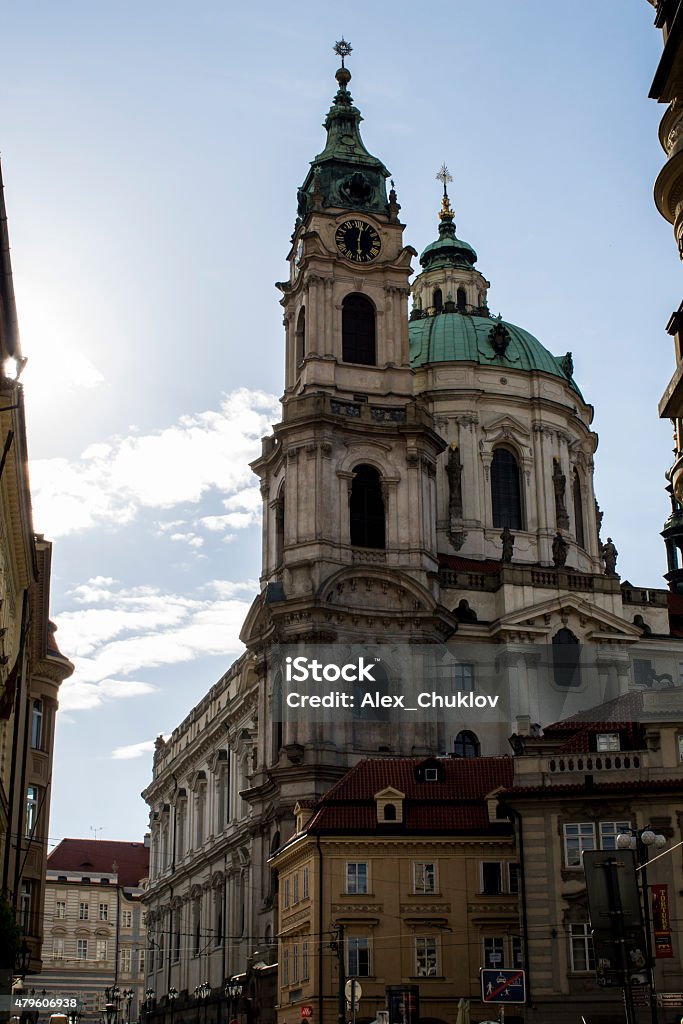 Old downtown of Prague 2015 Stock Photo
