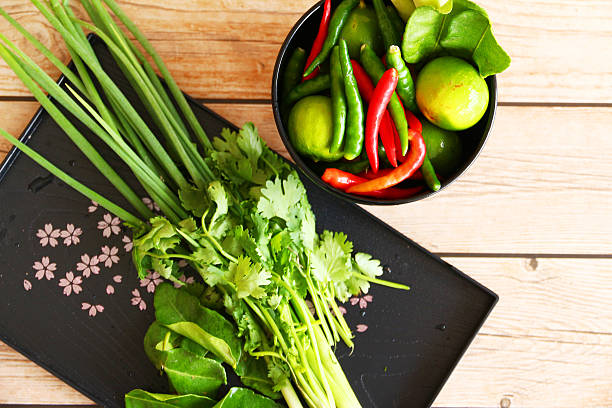 istock Thai Tom Yam soup herbs and spices 479607076