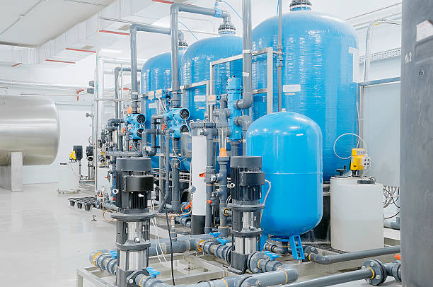 planta de desalinización del agua - desalination fotografías e imágenes de stock